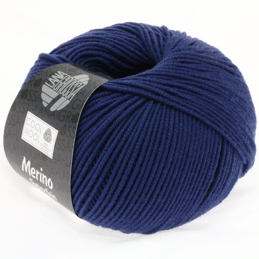 Lana Grossa Cool Wool 2000 440 Ultramarinblau 50g