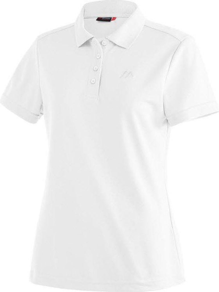 MAIER Sports Ulrike Poloshirt Damen weiss 50