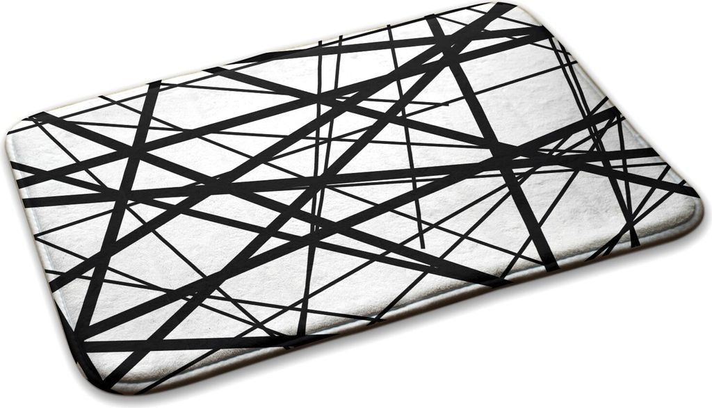 Teppich Teppich Wohnzimmer Schlafzimmer Modern - 90 cm x 60 cm - Linien Und Formen
