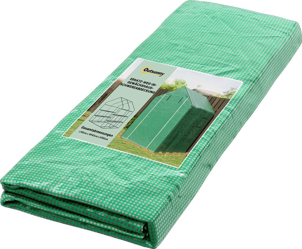 Folia szklarniowa Outsunny 1,4 x 1,9 m, wodoodporna folia Zdjęcie produktu 