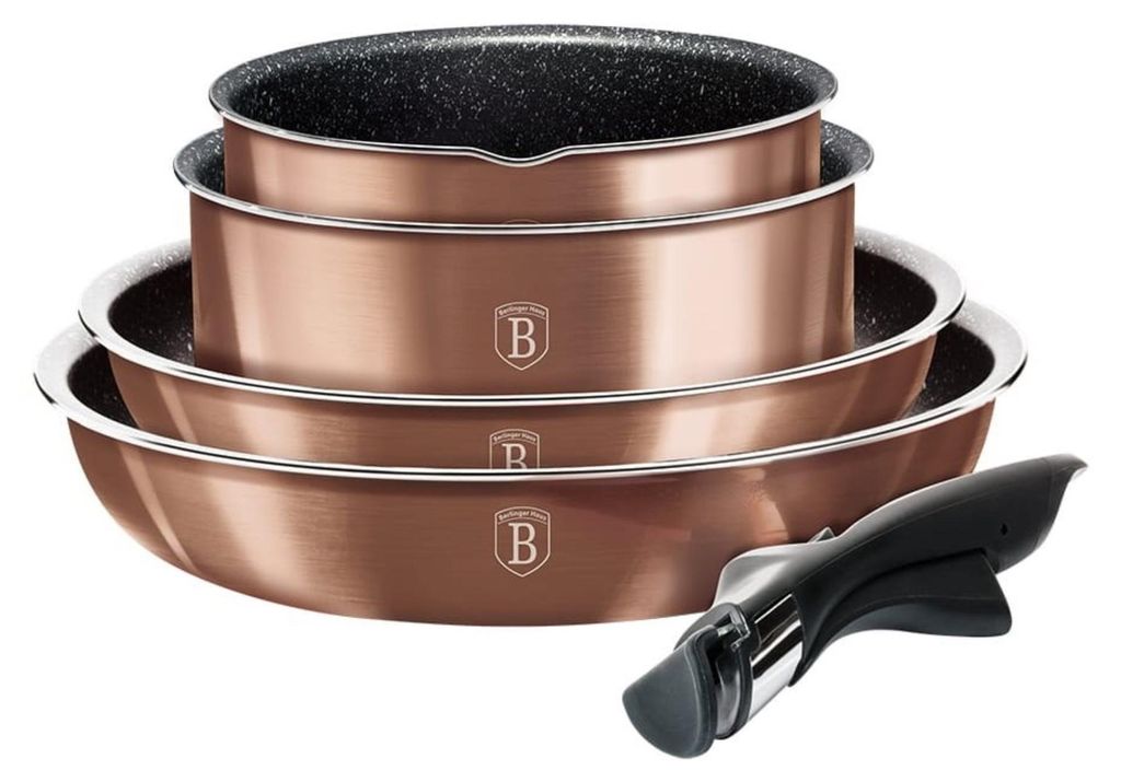Berlingerhaus Casseroles en Granit Click&Cook BH-6147 Rose Image du produit 