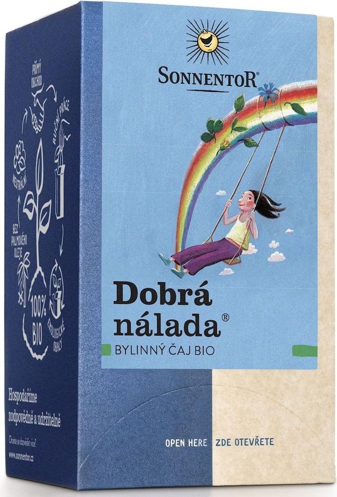 HERBATKA ZIOŁOWA DOBRY HUMOR (GOOD MOOD) BIO (18 x 1,5 g) 27 g - SONNENTOR