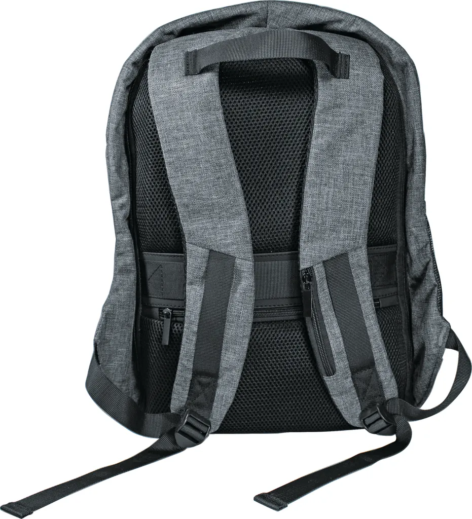 Sac à dos ordinateur Soennecken SAFEPAK 3436 gr gris antivol de 15"
