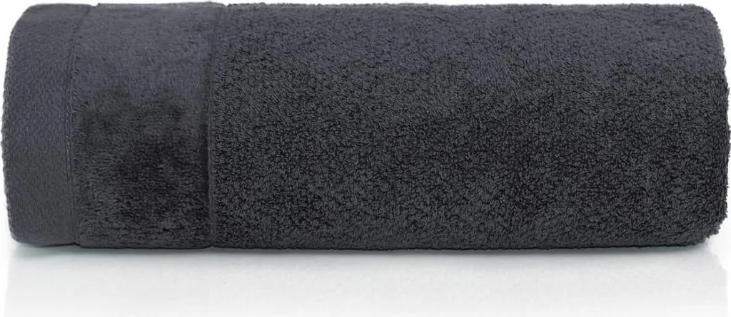 Asciugamano Vito 50x90 Grafite Luxury | 550g Cotone Pettinato