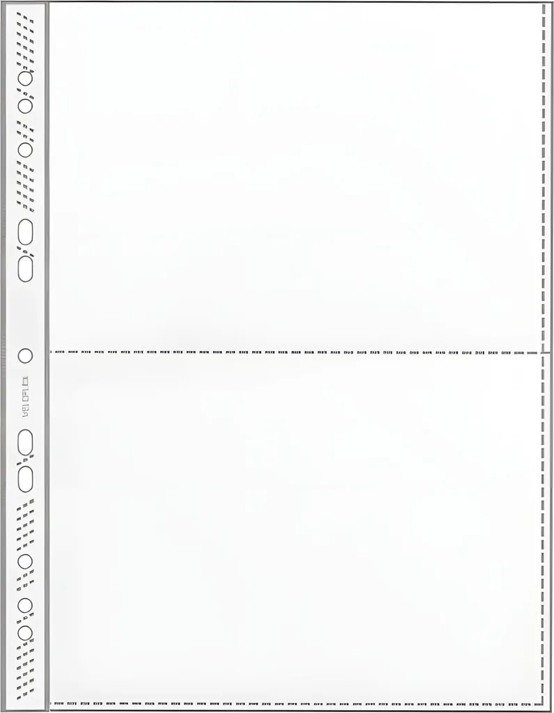 Veloflex 5335 000 A4: 100 Manicotti Doppio Scomparto per Business