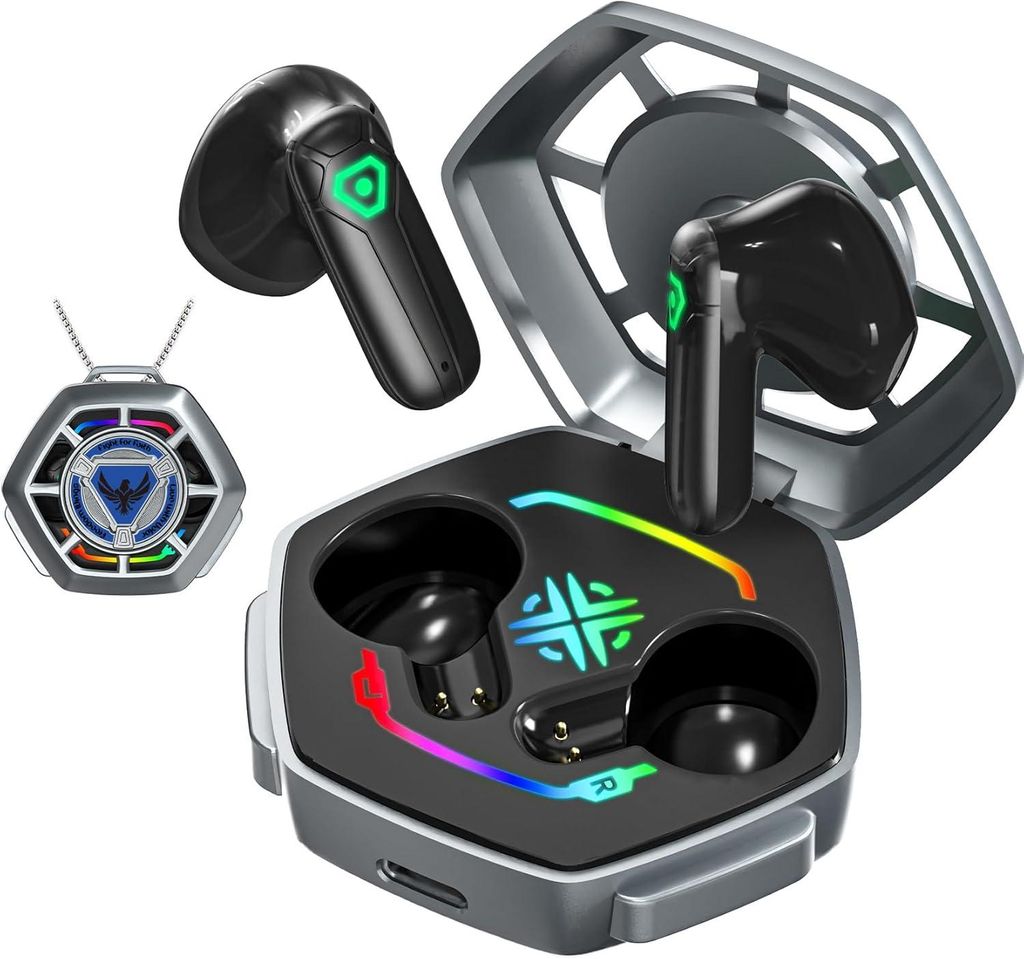ANCwear Bluetooth 5.3 TWS Wireless Earbuds mit 20H Produktbild 