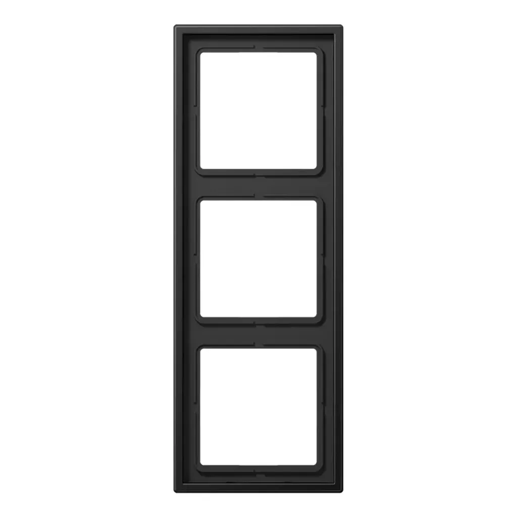 Jung AL 2983 D Enjoliveur Double Prise de Courant en Aluminium Fin
