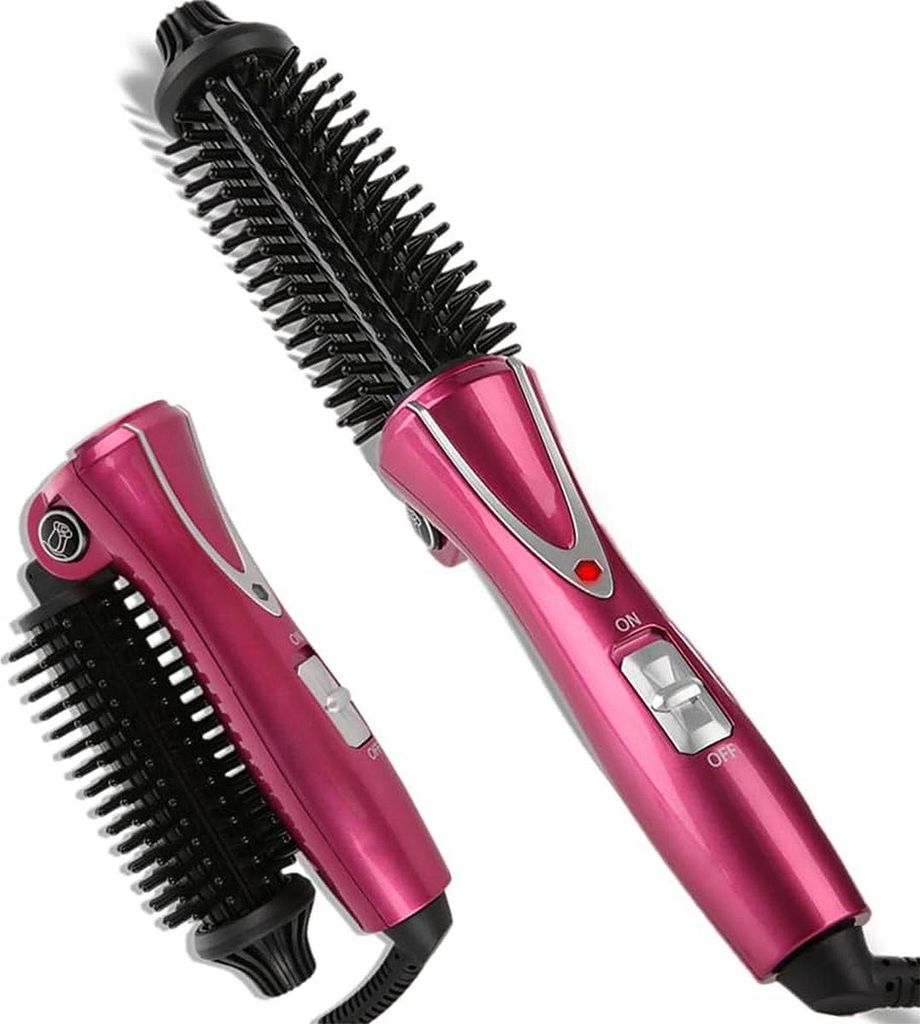 Lockenstab klappbar 3-in-1, Keramik Haarstyler mit PTC Heizung 190°C, 360° Kabel, kompakt & tragbar, Reise Glätteisen, Anti-Verbrennung
