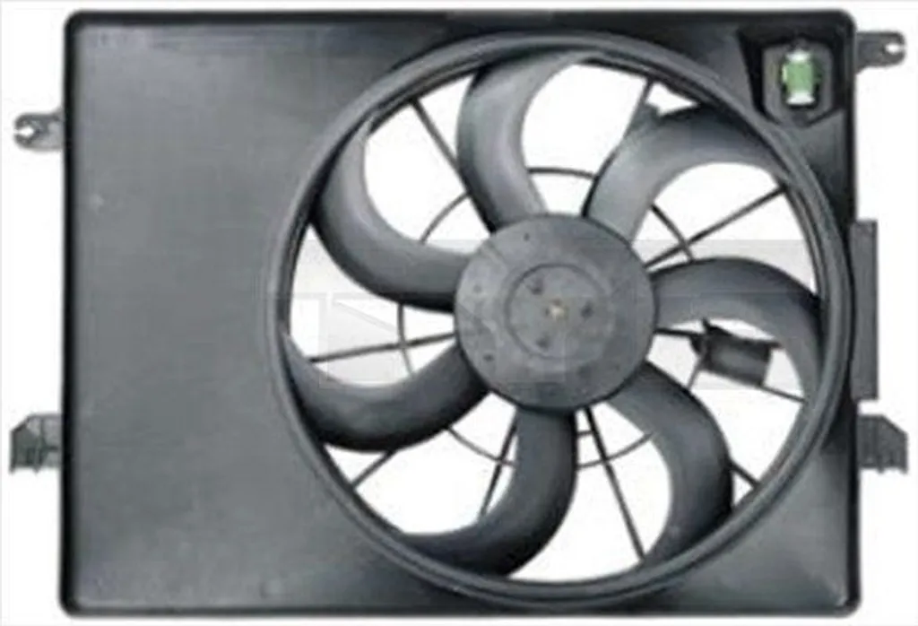 Ventilateur de radiateur TYC pour iX35 et Sportage spécial fortes chaleurs