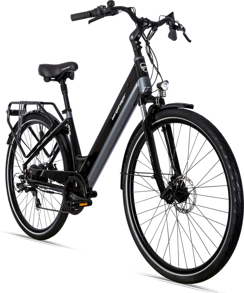 Bergsteiger Hampton 28 Zoll City E-Bike mit 250 Watt Motor, Produktbild 1