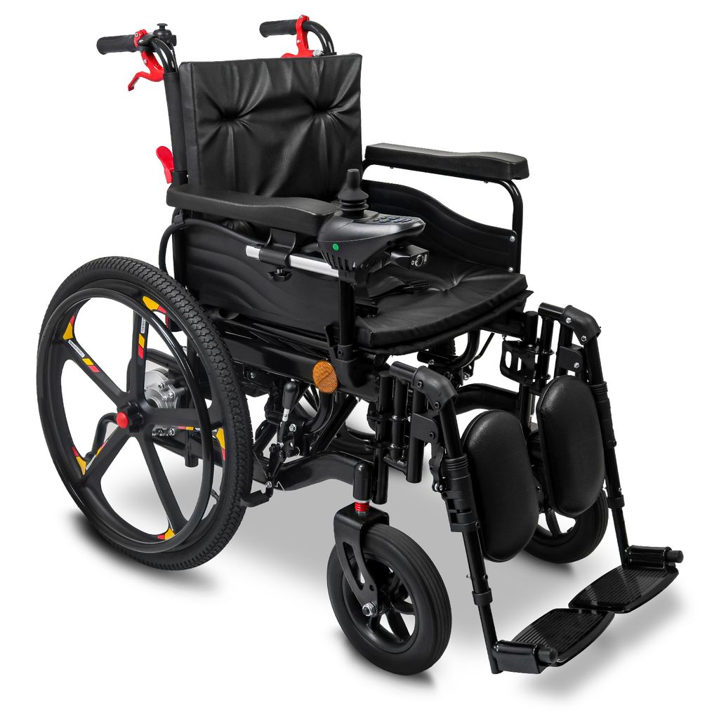 Rolektro, ERS-6 Li, Elektrorollstuhl 6 km/h, Schwarz, Produktbild 