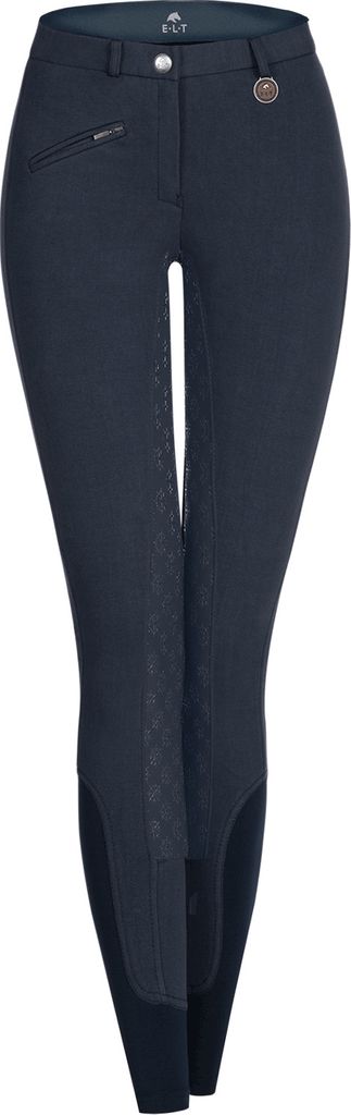 E.L.T Reithose Damen Thermo Fun Sport Silikon Damenreithose Nachtblau 40
