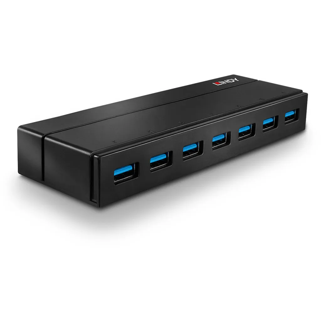Hub USB multi-ports performant avec 7 entrées USB 3.0 pour PC et Notebook - 7
