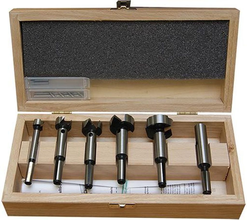 FISCH-Tools Forstnerbohrer-Satz Multi Wave-Cutter 20-35 mm 11-tlg.