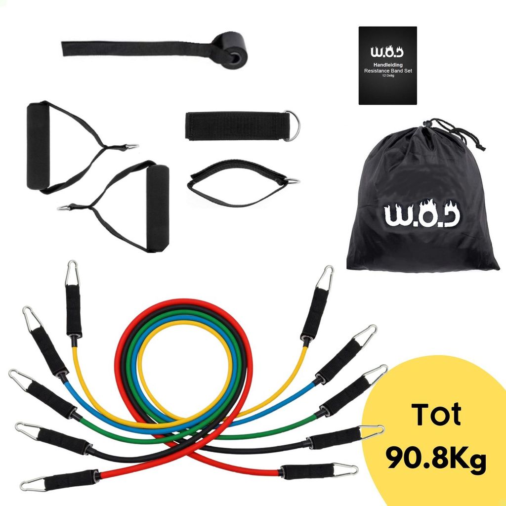 W.O.D Resistance Band Set Resistance Bands Kaufland.de