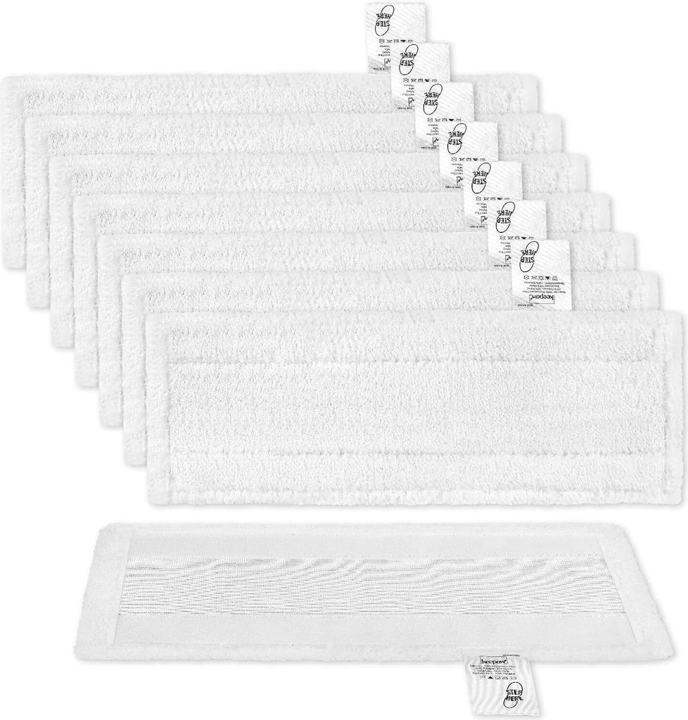 8 Stück Mikrofaser-Tuchset für Kärcher Dampfreiniger – Kompatibel mit EasyFix SC2, SC3, SC4, SC5, Waschbar