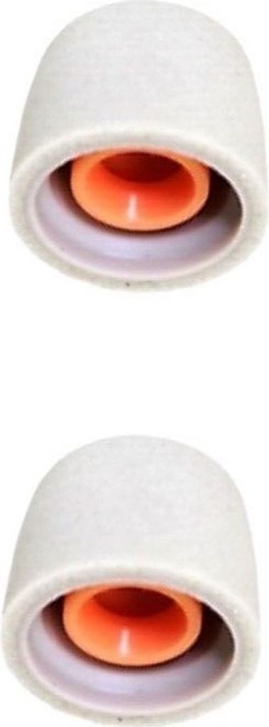 Memory Foam Ohrhörer Spitzen Noise Isolating für Sony Jabra Samsung 1 Paar/2 Stück Größe S Weiß