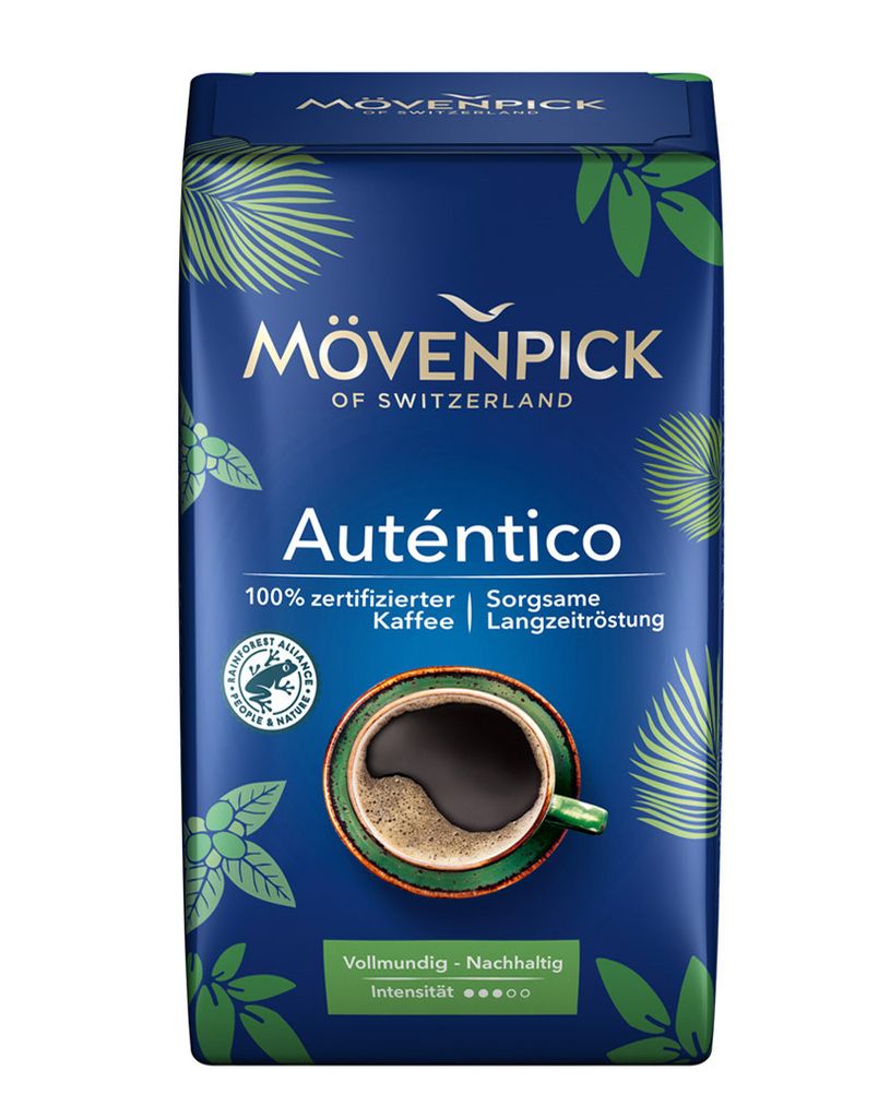 Mövenpick El Autentico Coffee Crema całe ziarna mocny smak Zdjęcie produktu 5