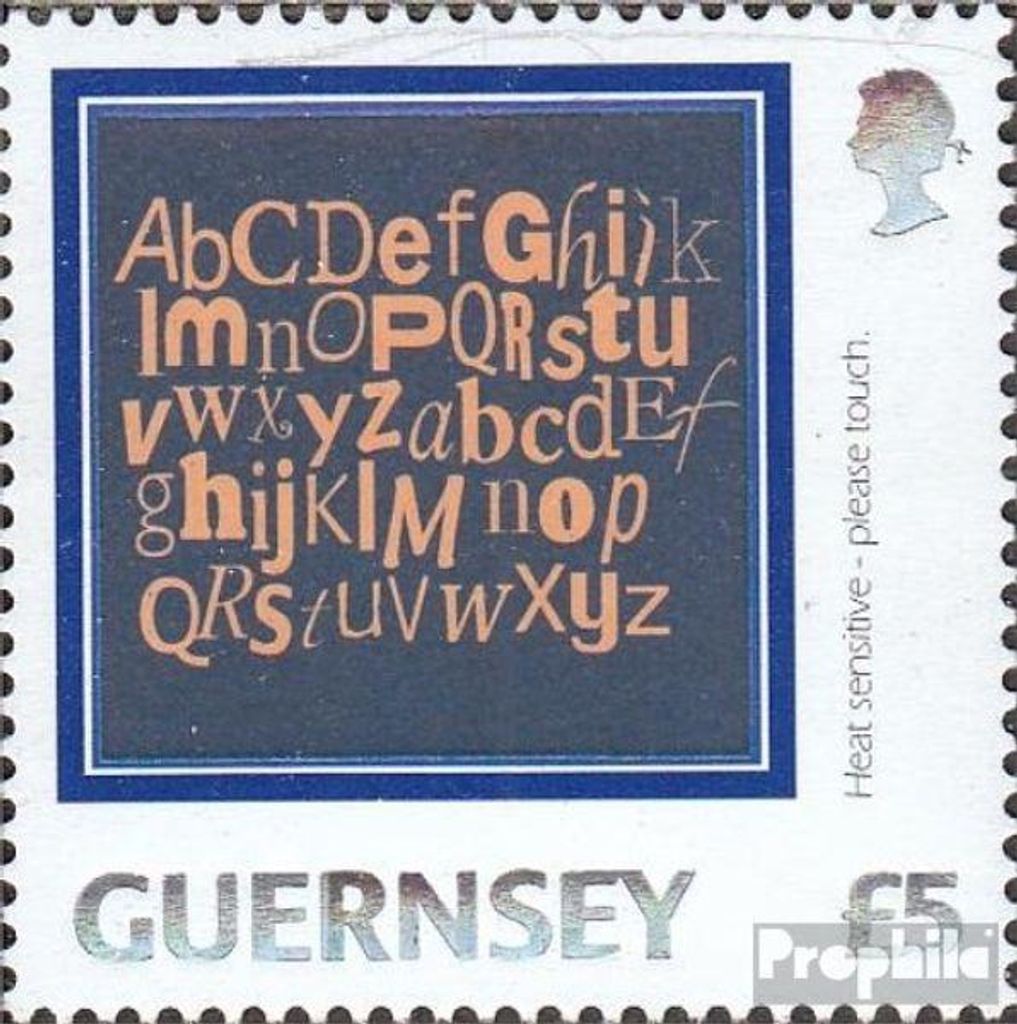 Briefmarken GB - Guernsey 2003 Mi 983 (kompl.Ausg.) gestempelt Alphabet