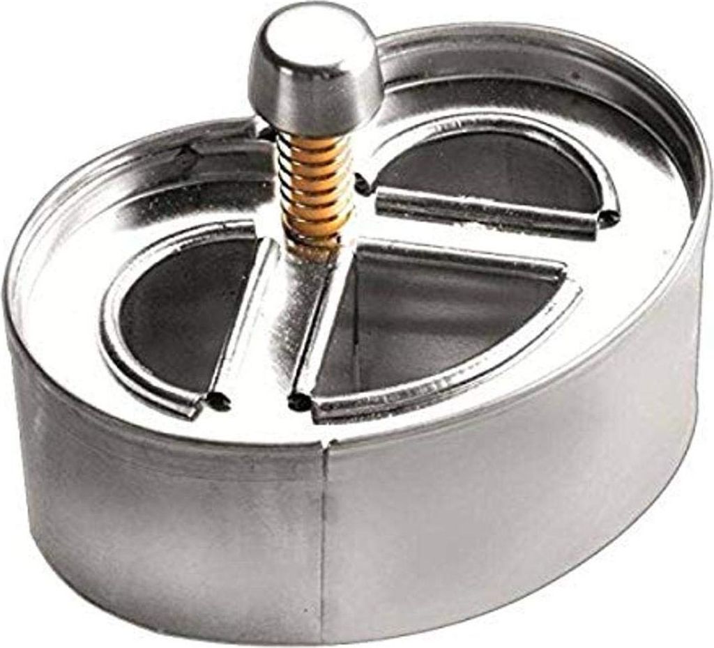 Ibili Brezel Ausstechform Silber  Silber One Size Produktbild 