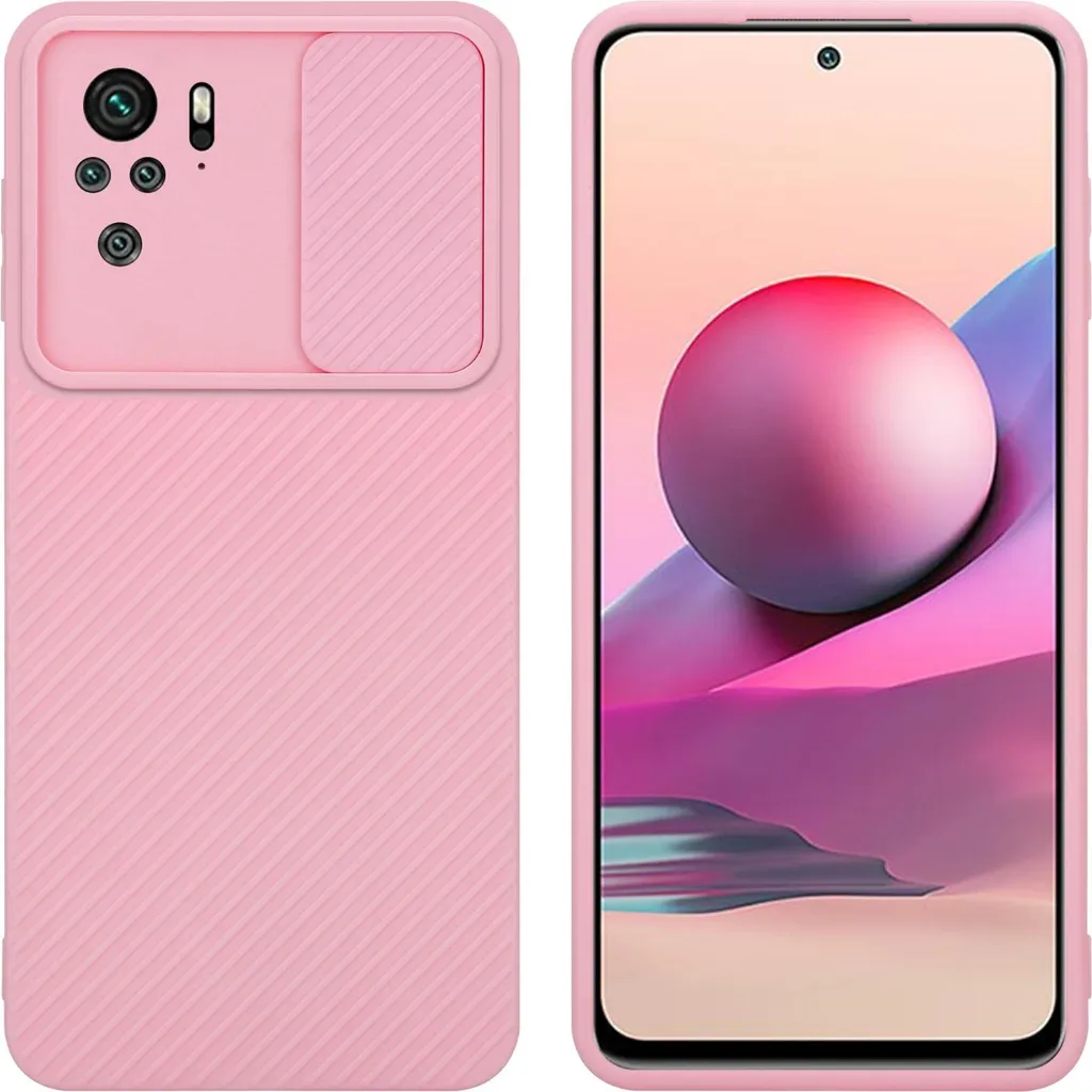 Cover Rosa Cadorabo Xiaomi Redmi Note 10S - Protezione Slim & Chic TPU