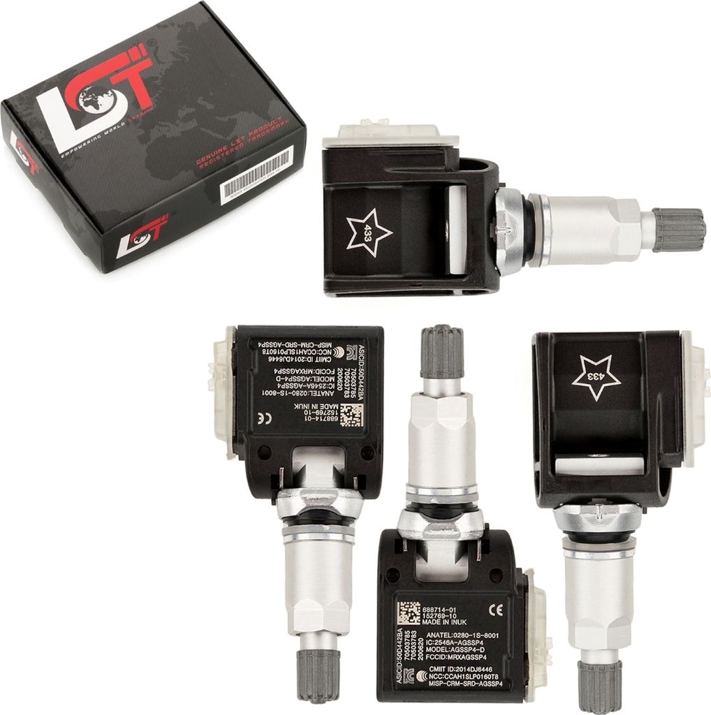 4x Reifendrucksensor RDKS RDCi 6872774 für ROLLS-ROYCE CULLINAN PHANTOM VIII 8