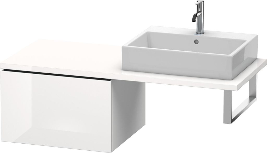 Duravit Konsolenunterschrank L-CUBE 400 x 620 x 547 mm nussbaum gebürstet