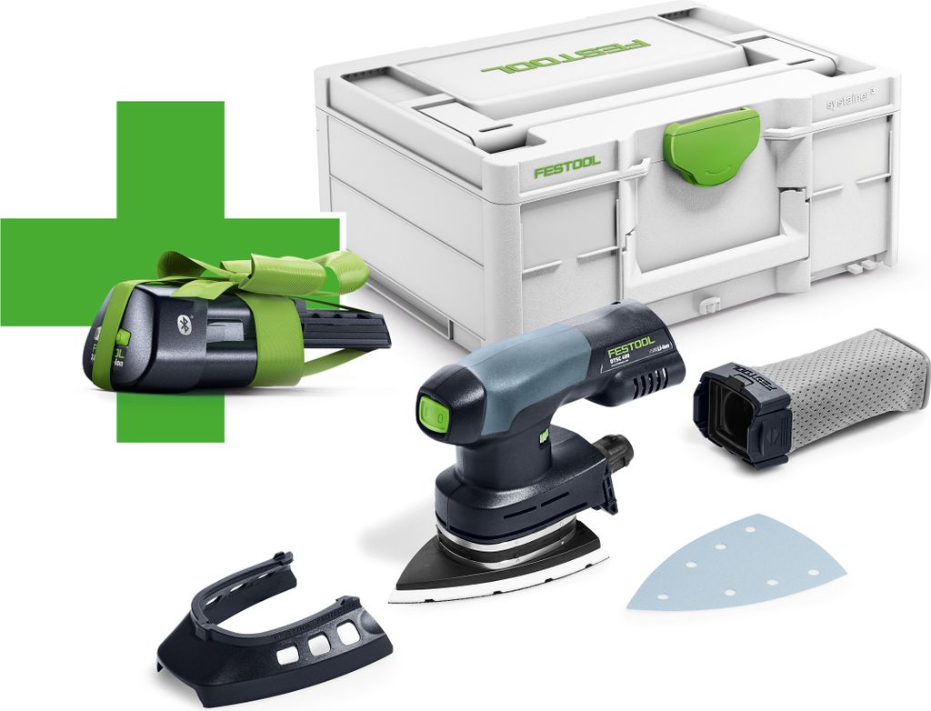 Festool DTSC 400-Basic-ERGO Akku Deltaschleifer 18 V 100 x Produktbild 