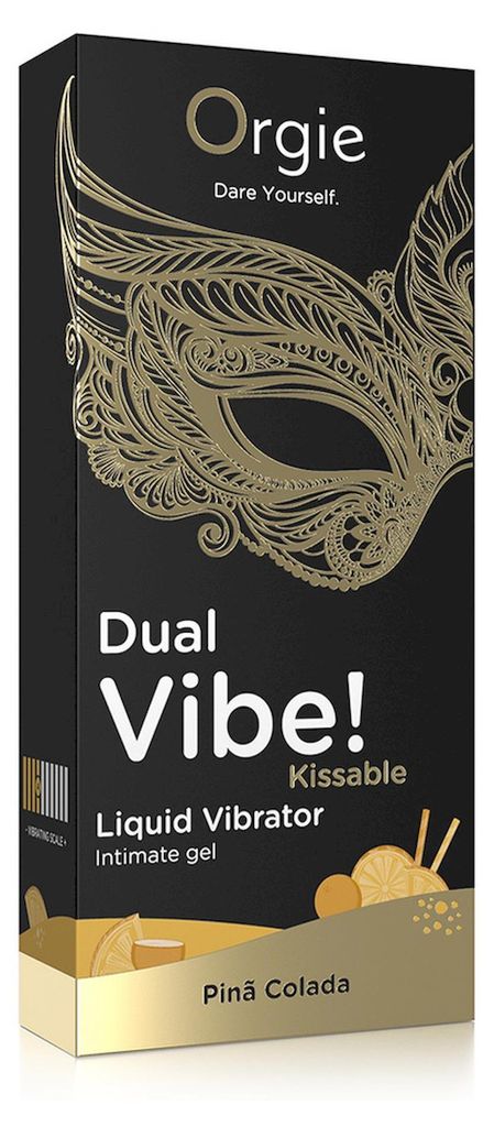 Orgies - Dual Vibe! Flüssigvibrator 15 ml - Pina Colada Produktbild 