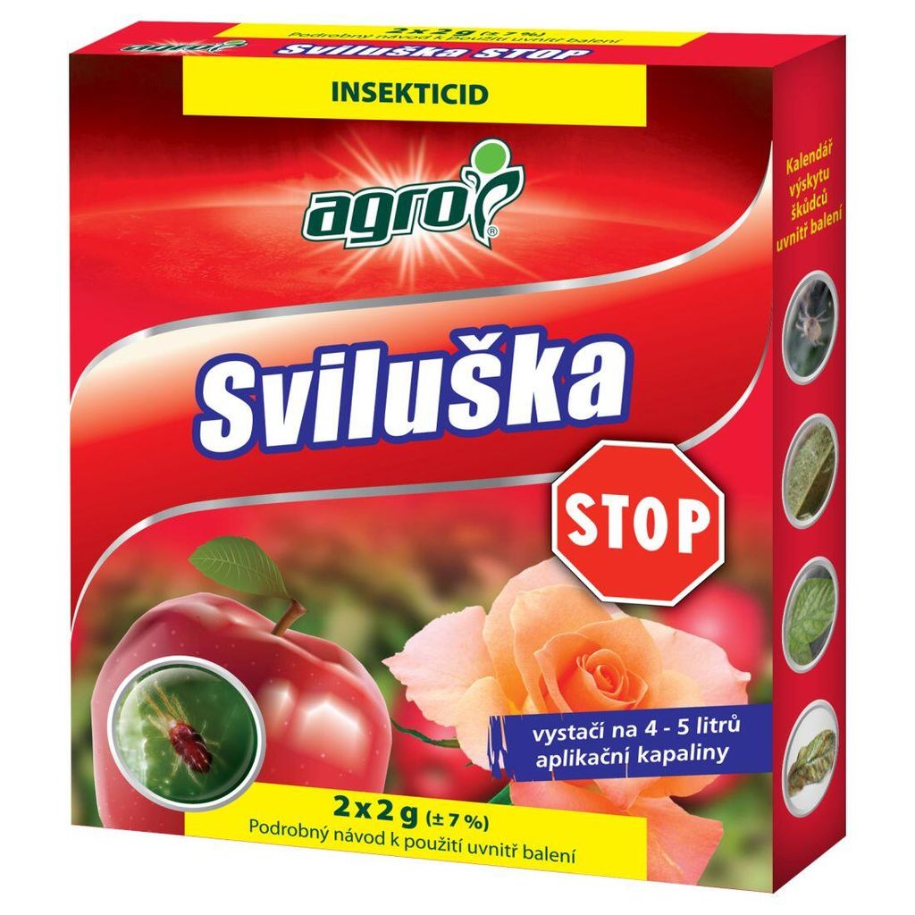 Insektizid AGRO STOP sviluška 2x2g Produktbild 