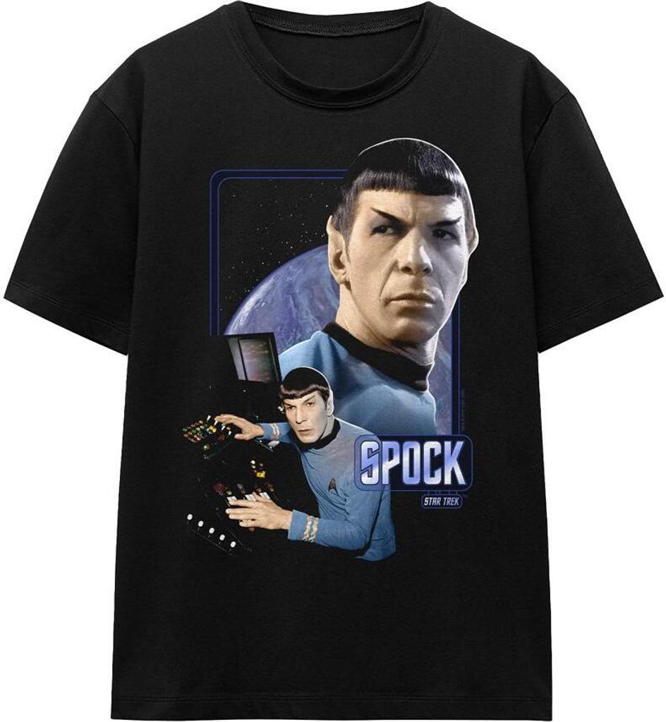 Star Trek - T-Shirt für Herren/Damen Uni TV16244 (M) (Schwarz)