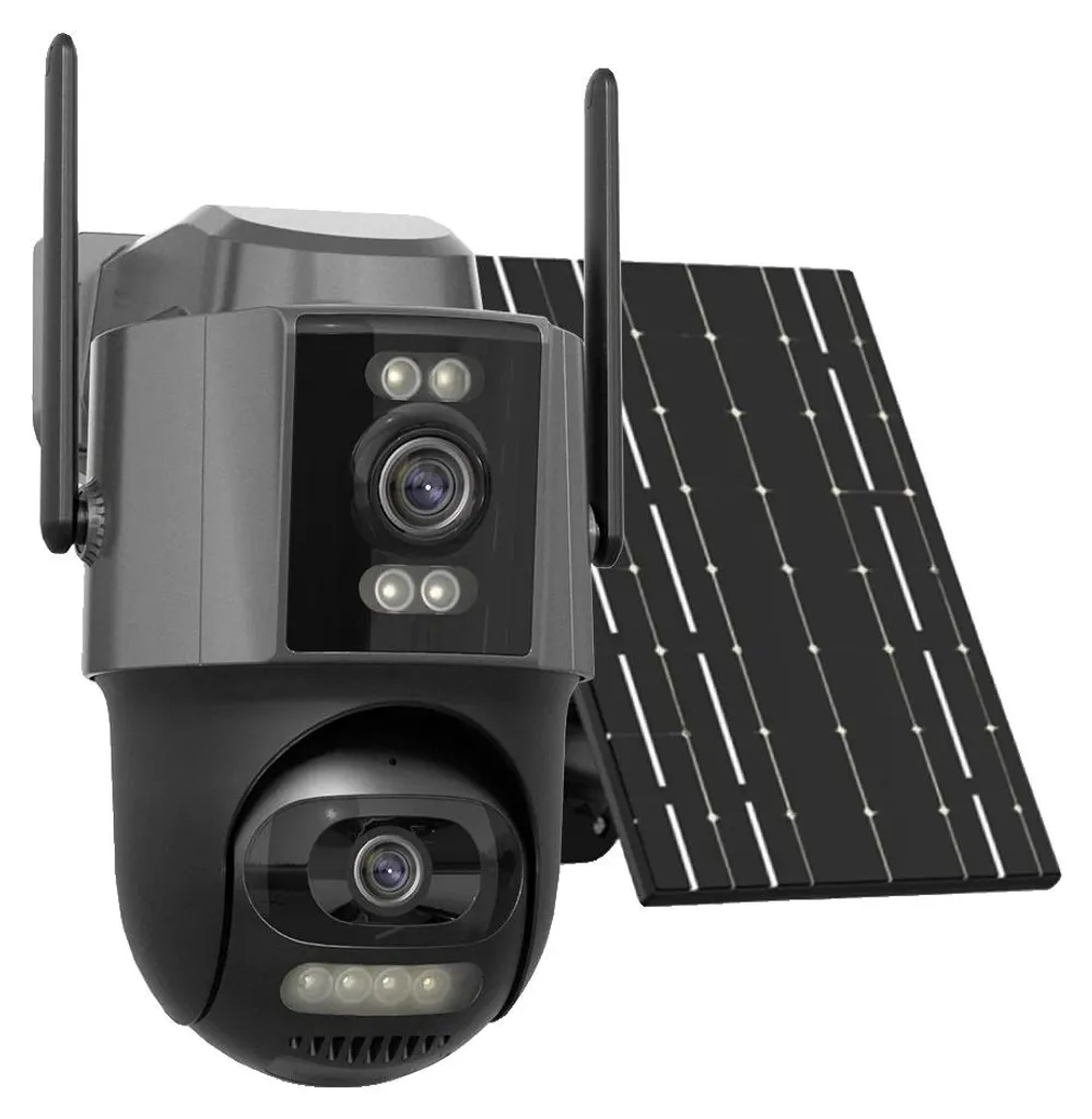 Caméra solaire extérieure : stop aux cambriolages avec détection 24h/24