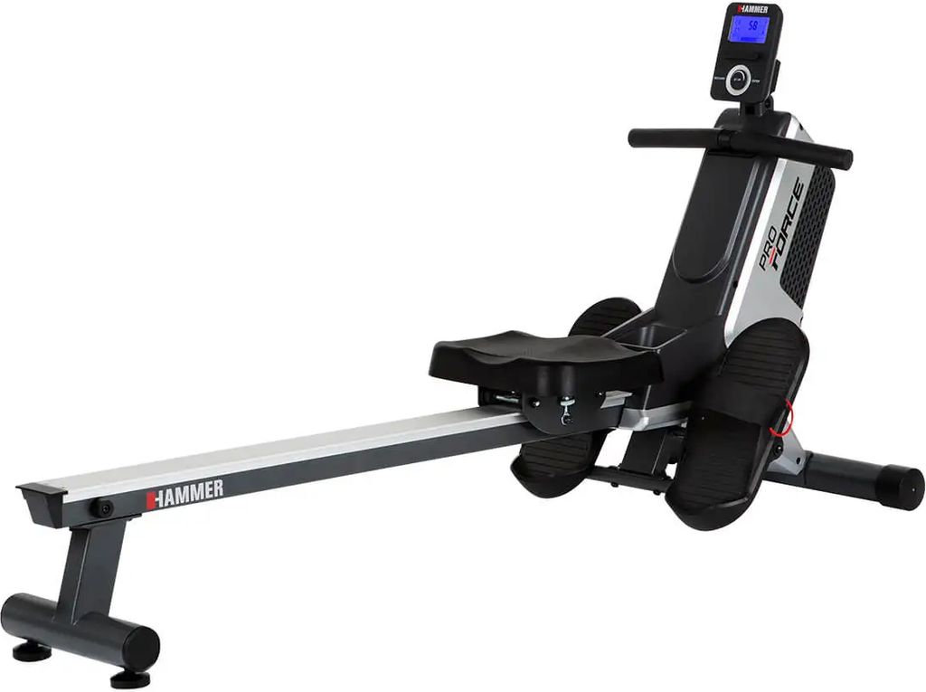 HAMMER Rudergerät Pro Force, 20 Programme, bis 120 kg Produktbild 