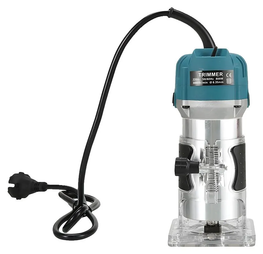 Fraiseuse à bois pour rainurage et décoration intérieure de 800W