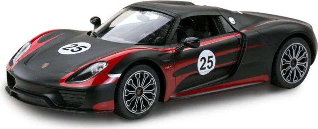 Porsche 918 Spyder mat zwart - 1:14 - R/C