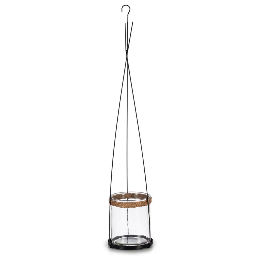 Lanterna Sospesa in Vetro 85,5cm per Matrimoni ed Eventi Chic