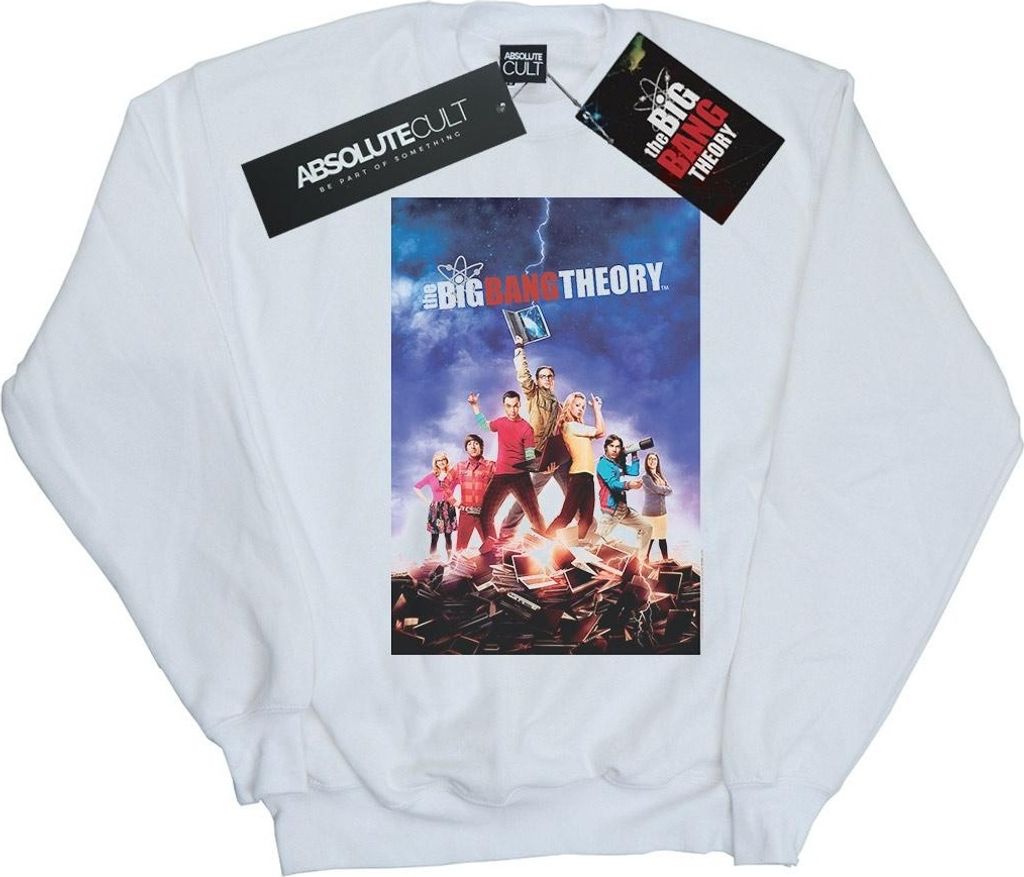 The Big Bang Theory - Sweatshirt für Damen BI7814 (XL) (Weiß)