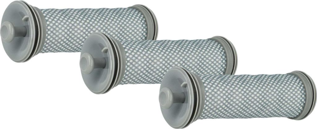 vhbw 3x Vorfilter kompatibel mit Grundig VCP4830, VCP3830 Staubsauger - Staubsaugerfilter, Rundfilter