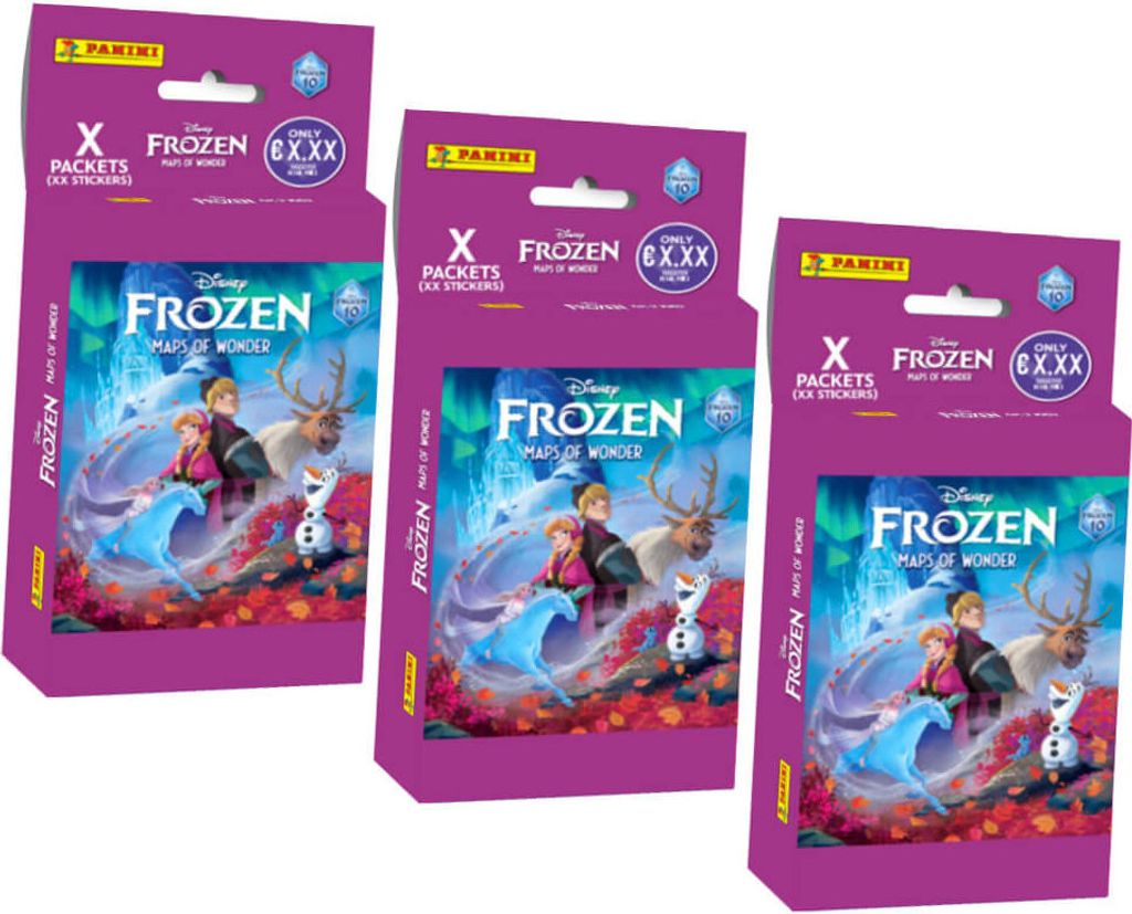 Panini Die Eiskönigin Sticker - Frozen Reise voller Wunder - 3 Blister Sammelsticker
