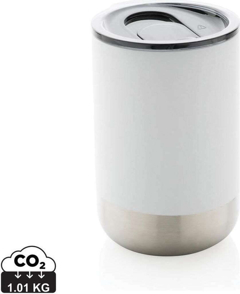 XD Collection - Trinkbecher, Recycelter Edelstahl XD508 (Einheitsgröße) (Weiß)