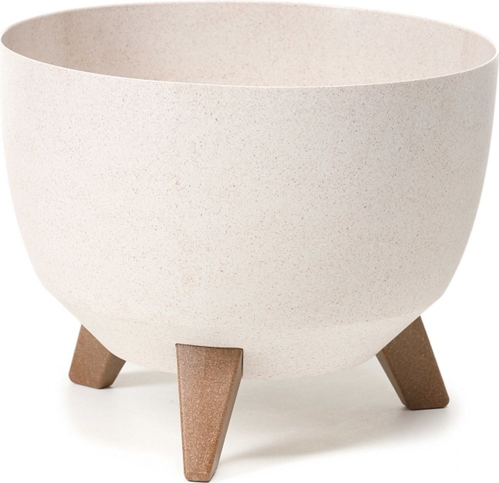 Nohel Garden Žardinka ROMA ECO WOOD 4v1 plastová + 3 ks Obrázek produktu 