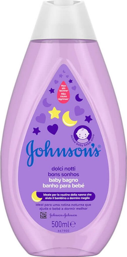 Johnson'S Baby 500 Ml. Bagno Dolci Notti Produktbild 