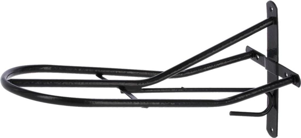 Kerbl Sattelhalter schwarz, Größe:54 cm