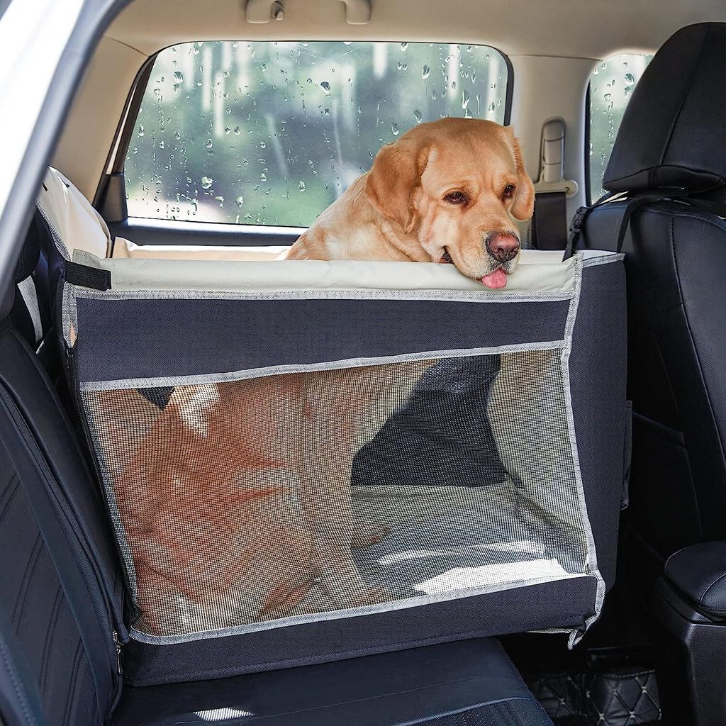 Extra Stabiler Hunde Autositz,Hunde Autositz für Kleine bis Produktbild 1