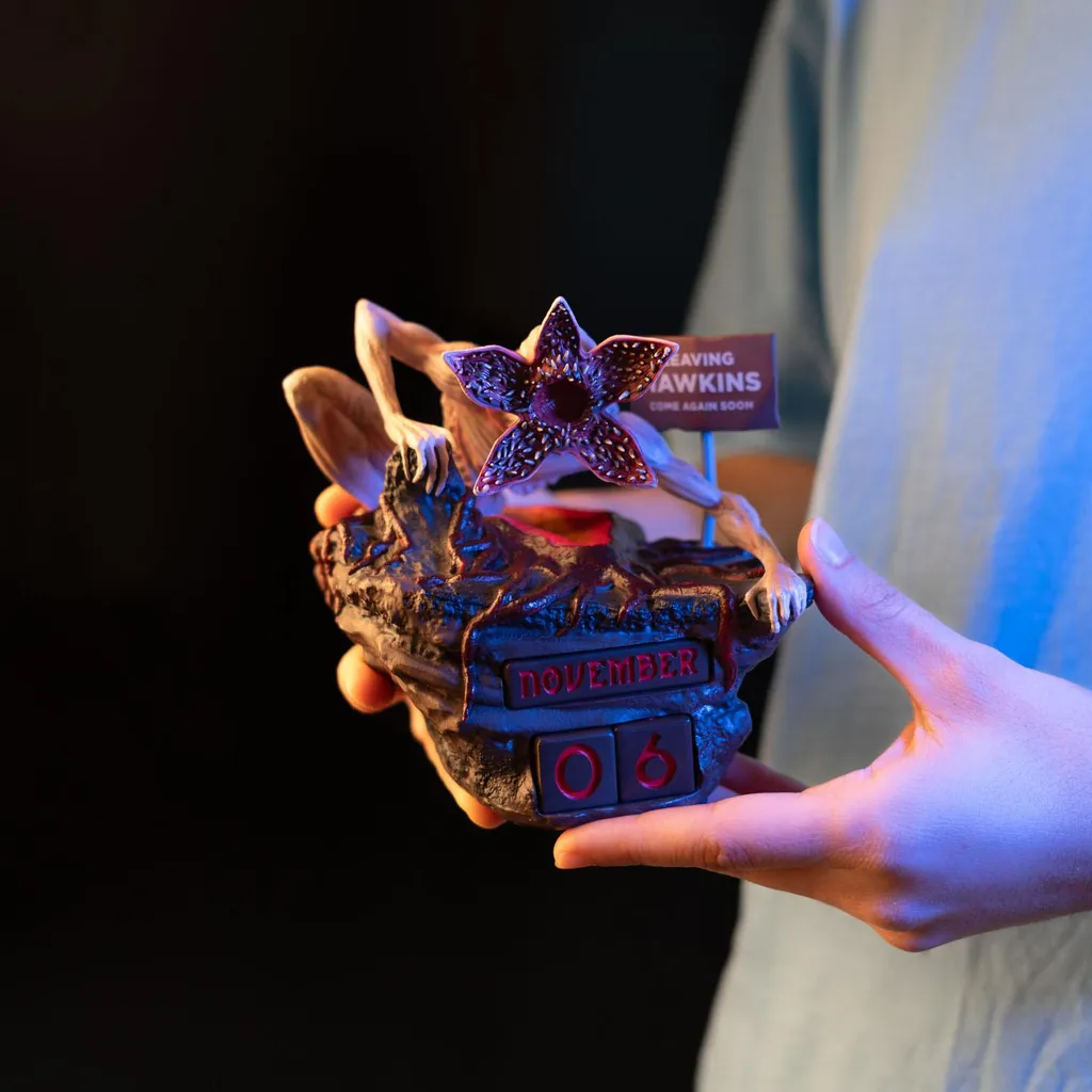 Calendrier Perpétuel Stranger Things Demogorgon Décoration Bureau