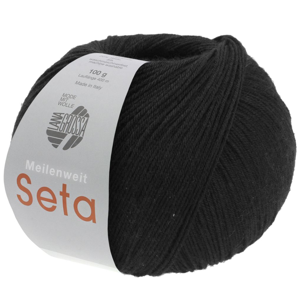 Lana Grossa MEILENWEIT 100 g SETA 4-fach Sockenwolle mit Produktbild 