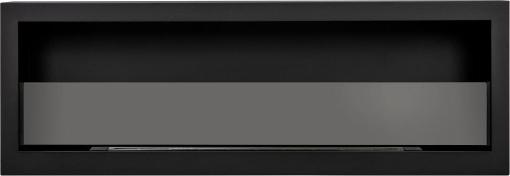 ethanol kamin S-Line BOX 120cm mit Bioethanol, schwarz mit Produktbild 3