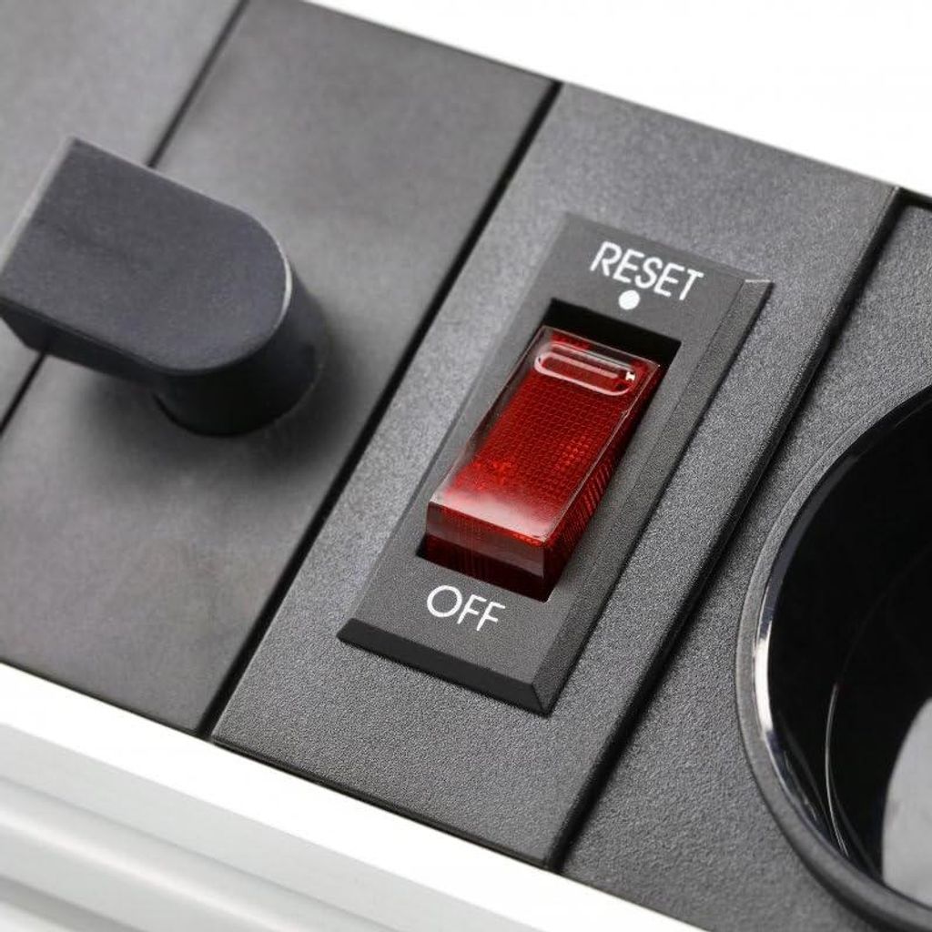 GTV Einbautischsteckdose CAMINO 80mm, 2x French, USB-A+C, Induktionsladung 10W, 1,5m Kabel, Weiß - perfekte Lösung für moderne Arbeitsplätze