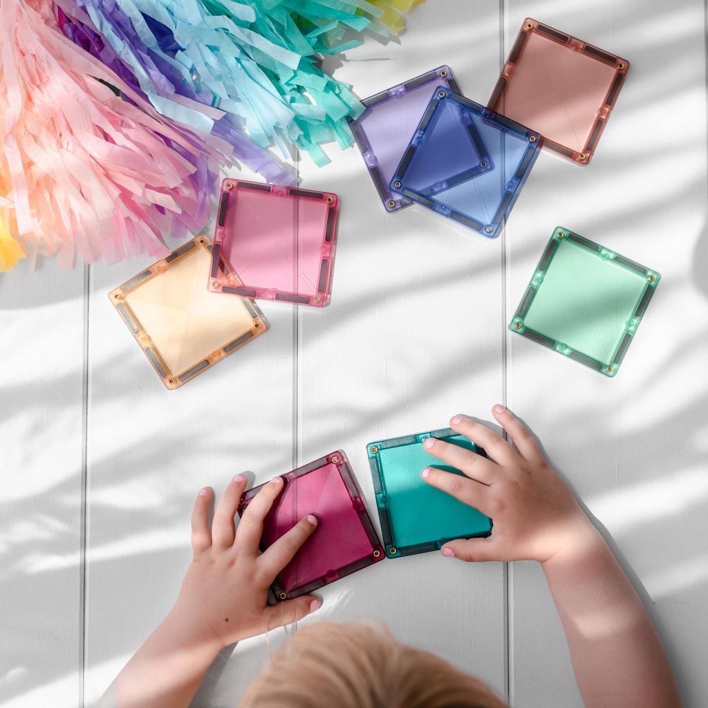 Connetix Magnetkacheln Pastell Kreativ 120 Stück Produktbild 8