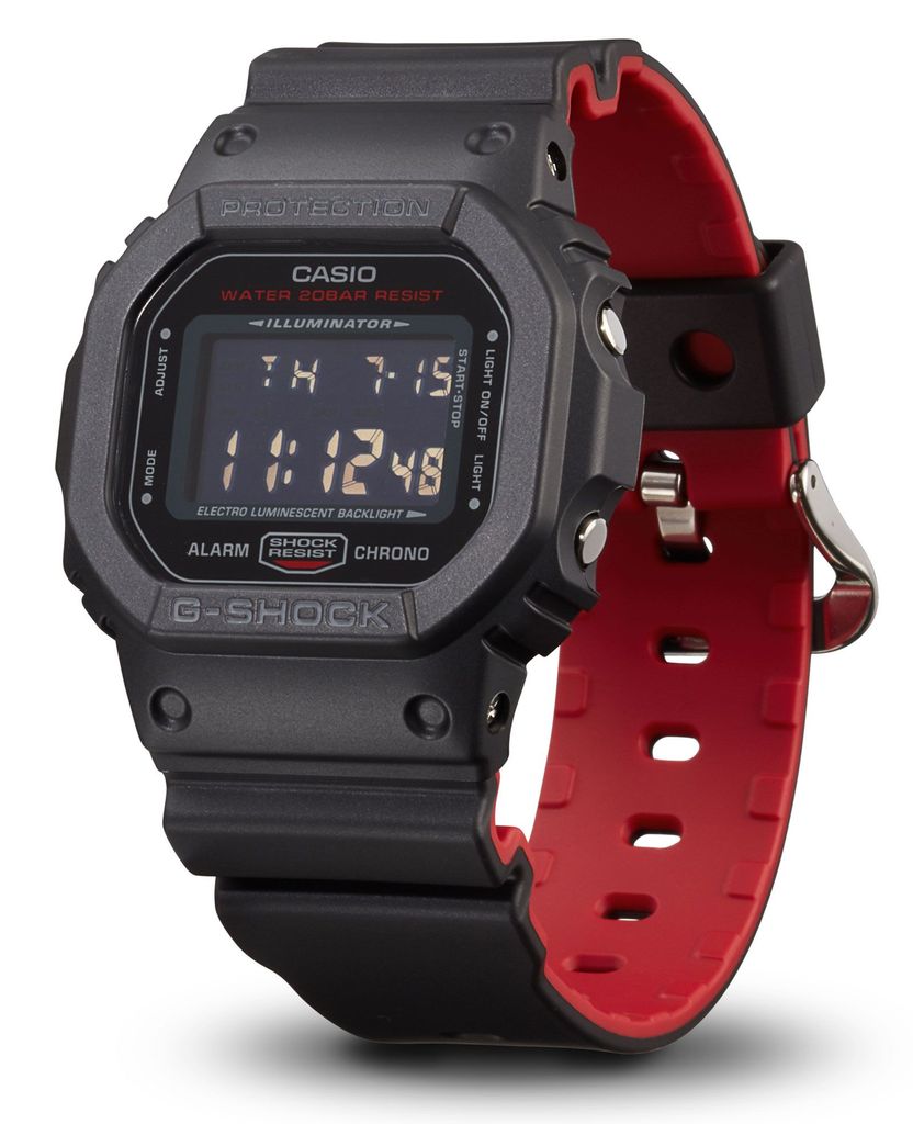 Casio Uhr G-Shock Armbanduhr DW-5600HR-1ER